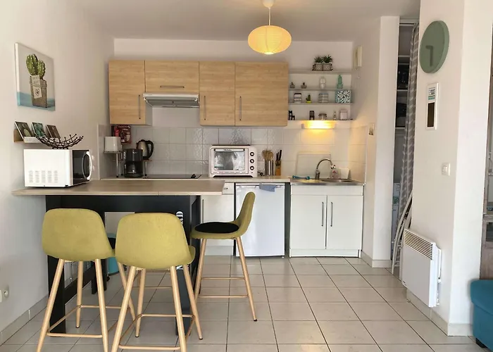 T2 Avec Terrasse, Parking Et Wifi - Fr-1-553-203 Balaruc-les-Bains